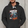 Monster Truck Dad Wheelie Cool Like Normal Dad Men Hoodie