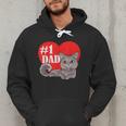 Nebelung Cat 1 Dad Father's Day Daddy Heart Decor For Men Women Kids Men Hoodie