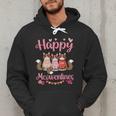 Norwegian Forest Cat Happy Meowentines Valentine Dad Mom Men Hoodie