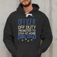 Officer Off Duty Dog Dad Cop Police Retirement Men Hoodie
