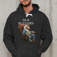 Old Buzzard Bird Old Man Grandpa Recliner Dads Joke Men Hoodie