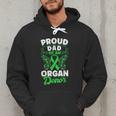 Organ Donation Green Ribbon Proud Dad Of An Organ Donor Men Hoodie Organ Donation Green Ribbon Proud Dad Of An Organ Donor Men Hoodie