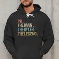 Pa The Man Myth Legend Shirt Father Dad Men Hoodie
