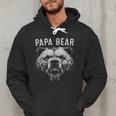 Papa Bear Best Idea Fathers Day Bear For Men Dad Men Hoodie