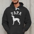 Papa ITALIAN GREYHOUND For Dad Men Hoodie