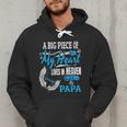 My Papa Lives In Heaven Shirt Memorial Day Papa Dad Grandpa Men Hoodie