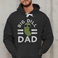 Pickle Pun Big Dill Dad Saying Dad Joke Father Humor Men Hoodie