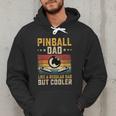 Pinball Dad Like Regular Dad But Cooler Father's Day Men Hoodie