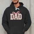 Pink Bow Dad Dad Life Best Dad Ever Father's Day Tees Men Hoodie