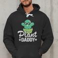 Plant Daddy Cactus Gardener Jokes Grandpa Plant Dad Men Hoodie