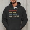 Plumber The Man The Myth The Legend Dad Hero Men Hoodie
