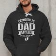Promoted To Dad Again Est 2026 Pregnancy Announcement Men Hoodie