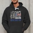 Proud Army Dad Soldier Son Patriotic Veterens Men Hoodie