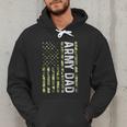 Proud Army Dad United States USA Flag For Father's Day Men Hoodie