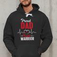 Proud Dad Of a Heart Warrior CHD Awareness Shirt Gift Men Hoodie
