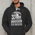 Proud Dad Of A Soccer Ball Senior Class Of 2026 Graduation Men Hoodie