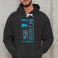 Proud Dad Of A T1D Warrior Type 1 Diabetes Awareness Men Hoodie
