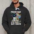 Proud Dad Of The Toughest Boy Autism Awareness Father Autism Men Hoodie Proud Dad Of The Toughest Boy Autism Awareness Father Autism Men Hoodie