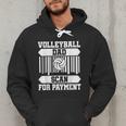 Proud Volleyball Dad Father's Day Men Hoodie