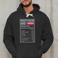 Puerto Rican Dad Nutrition Facts Pride Father's Day Men Hoodie Puerto Rican Dad Nutrition Facts Pride Father's Day Men Hoodie