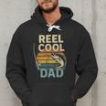 Reel Cool Dad Fathers Day Fishing Outdoors Men Hoodie