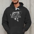 Reel Cool Papa Fishing Dad Father's Day Fisherman Fish Men Hoodie
