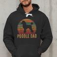 Retro Poodle Dad Dog Owner Pet Poodle Father Men Hoodie
