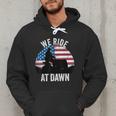 We Ride At Dawn Lawnmower Lawn Mowing Dad Vintage Men Men Hoodie