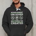 Schwangerschaft Verknden Geschenk Zocker New Character Created Pregnancy Announcement Dad Gamer Men Hoodie