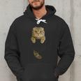Scottish Fold Cat Pocket Cat Mom Cat Dad Cat Lover Men Hoodie