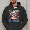 Shih Tzu Dad Like A Regular Dad But Cooler Dog Father's Day Men Hoodie
