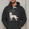 Siberian Husky Dog Anatomy Pet Mom Cute Dog Dad Men Women Kids Men Hoodie