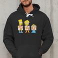 The Simpsons Father's Day Bart Lisa Maggie Dad Birthday Men Hoodie