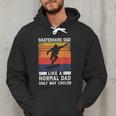 Skateboard Like A Normal Dad Vintage 80S 90S Retro Men Hoodie