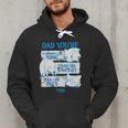 Sonic The Hedgehog Father's Day Dad Qualities Distressed Men Hoodie