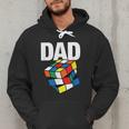 Speed Cubing Dad Puzzle Cuber Cube Kids Men Hoodie