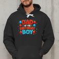 Spider Birthday Party Dad Of The Birthday Boys Spider Webs Men Hoodie
