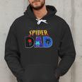 Spider Dad Shirt Birthday Fathers Day Halloween Costumes Pjs Men Hoodie