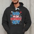 Spider Web Dad Of The Birthday Boy Men Hoodie