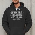 Stepdad Official Cheerleader Bodyguard Cheer Step Dad Men Hoodie