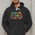 Super Daddio Retro Gamer Dad Style Men Hoodie Super Daddio Retro Gamer Dad Style Men Hoodie