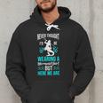 Never Thought I'd Be Wearing a Mermaid Dad Small Men Hoodie Never Thought I'd Be Wearing a Mermaid Dad Small Men Hoodie