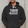 Tired Dad Club Maze Track Back 2 Sided Men Hoodie