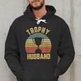 Trophy Husband For Cool Father Or Dad Men Hoodie