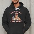 Trump Tariffed Your Mom Last Night Saying Meme Dad Men Men Hoodie