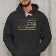 I Have Two Titles Dad And Grumpy Father's Day Grandpa Grumpy Men Hoodie