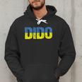 Ukrainian Dido Grandfather Dad Ukraine Flag Distressed Men Hoodie