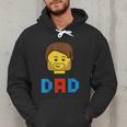 Unique Family Dad Master Builder Building Bricks Blocks Men Hoodie
