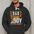 Vehicle Construction Excavator Dad Of The Birthday Boy Small Men Hoodie