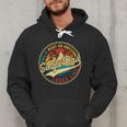 Vintage Awesome Single Dad Retro Fathers Day For Dad Grandpa Men Hoodie